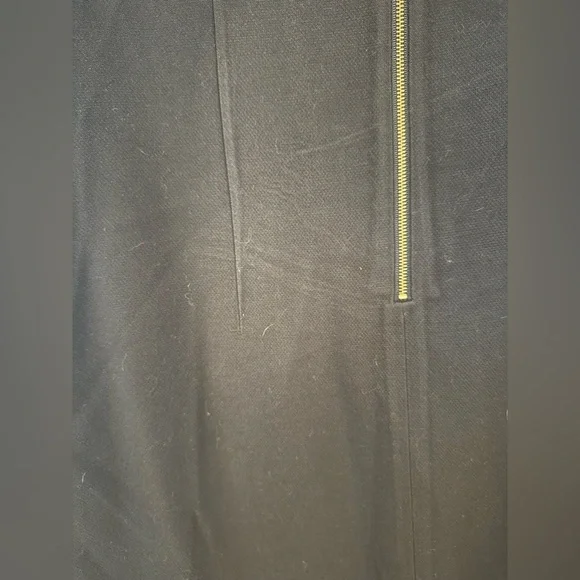 J. Crew Overlap Shift Dress in Black - Picture 8 of 8